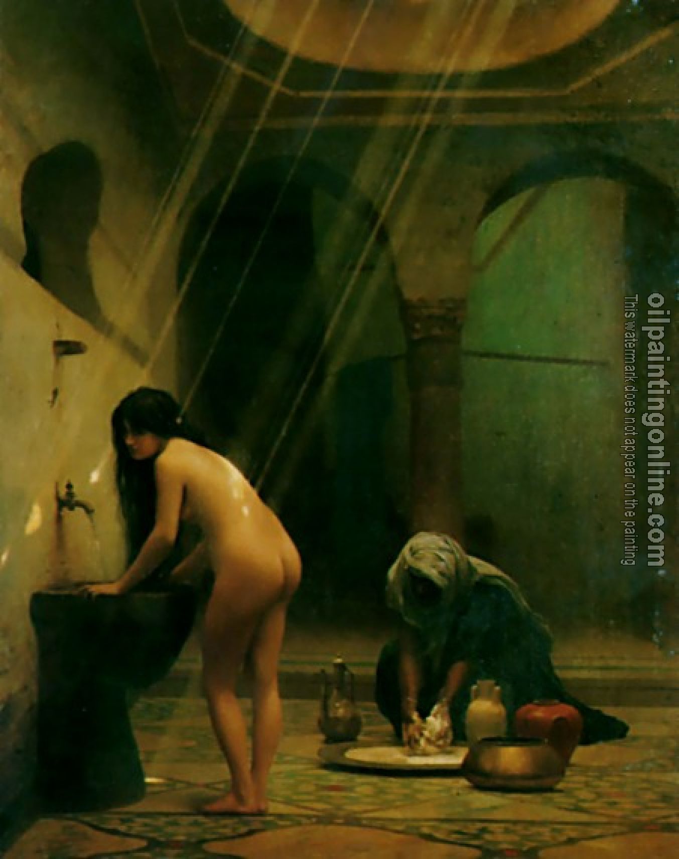 Gerome, Jean-Leon - Moorish Bath